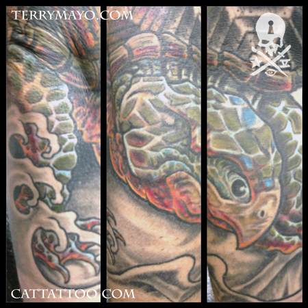 Tattoos - Turtle Coverup - 93682